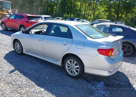 2009 Toyota Corolla S from USA, damaged, VIN 2T1BU40E49C024899